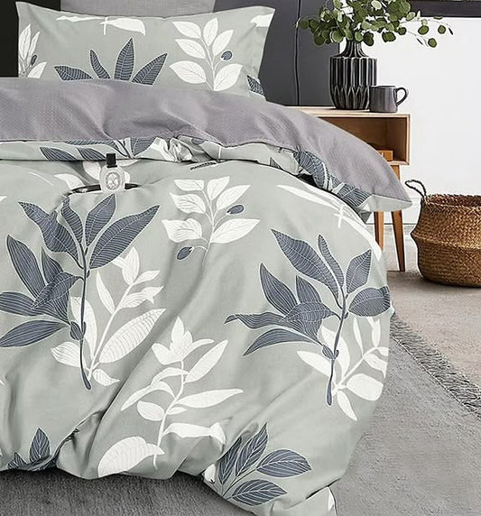 Eucalyptus - Parure de lit 6 pièces, 100 % coton