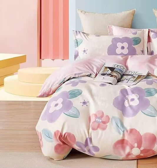 Bleuet - 6-Piece Bedding Set, 100% Cotton