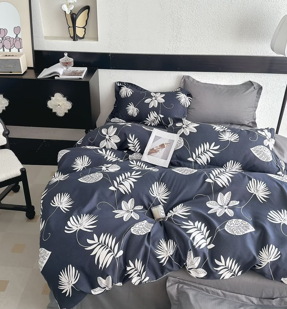 Palmeraie - 6-teiliges Bettwäsche-Set, 100 % Baumwolle