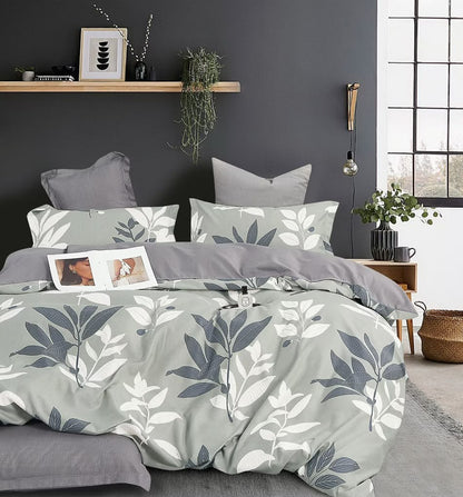 Eucalyptus - 6-teiliges Bettwäsche-Set, 100 % Baumwolle