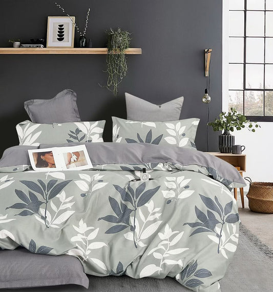 Eucalyptus - 6-teiliges Bettwäsche-Set, 100 % Baumwolle