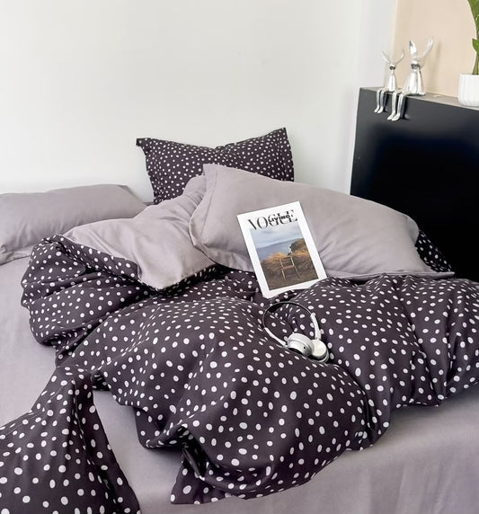 Pois - 6-teiliges Bettwäsche-Set, 100 % Baumwolle