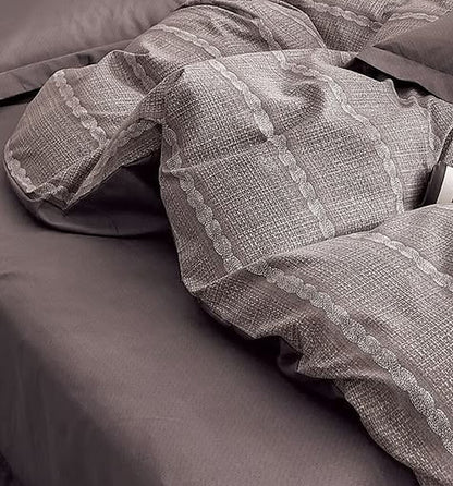 Tweed - 6-teiliges Bettwäsche-Set, 100 % Baumwolle
