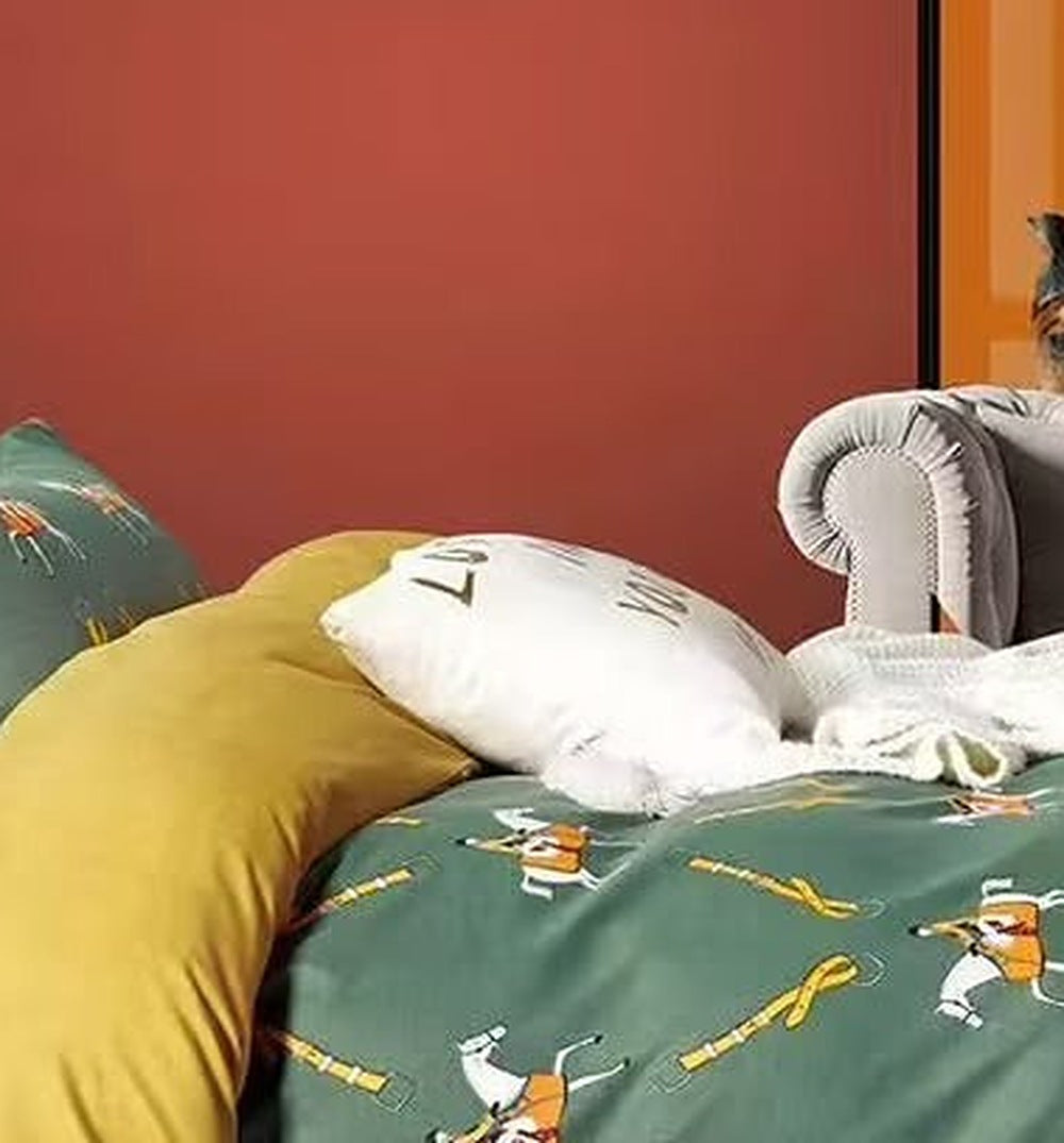 Renard - 6-teiliges Bettwäsche-Set, 100 % Baumwolle