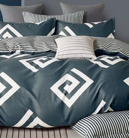 Fresque - 6-Piece Bedding Set, 100% Cotton