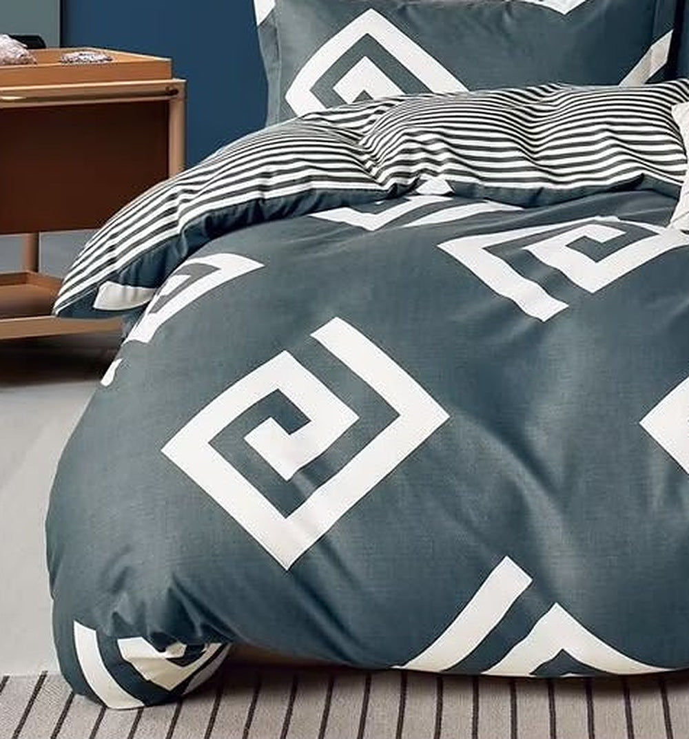 Fresque - 6-Piece Bedding Set, 100% Cotton