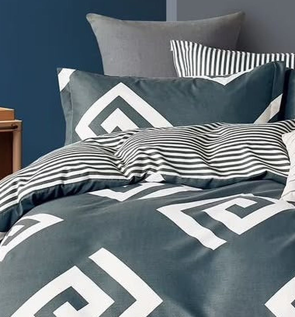 Fresque - 6-Piece Bedding Set, 100% Cotton