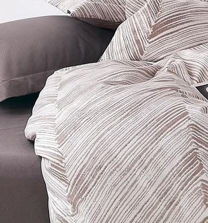 Lin - Parure de lit 6 pièces, 100 % coton