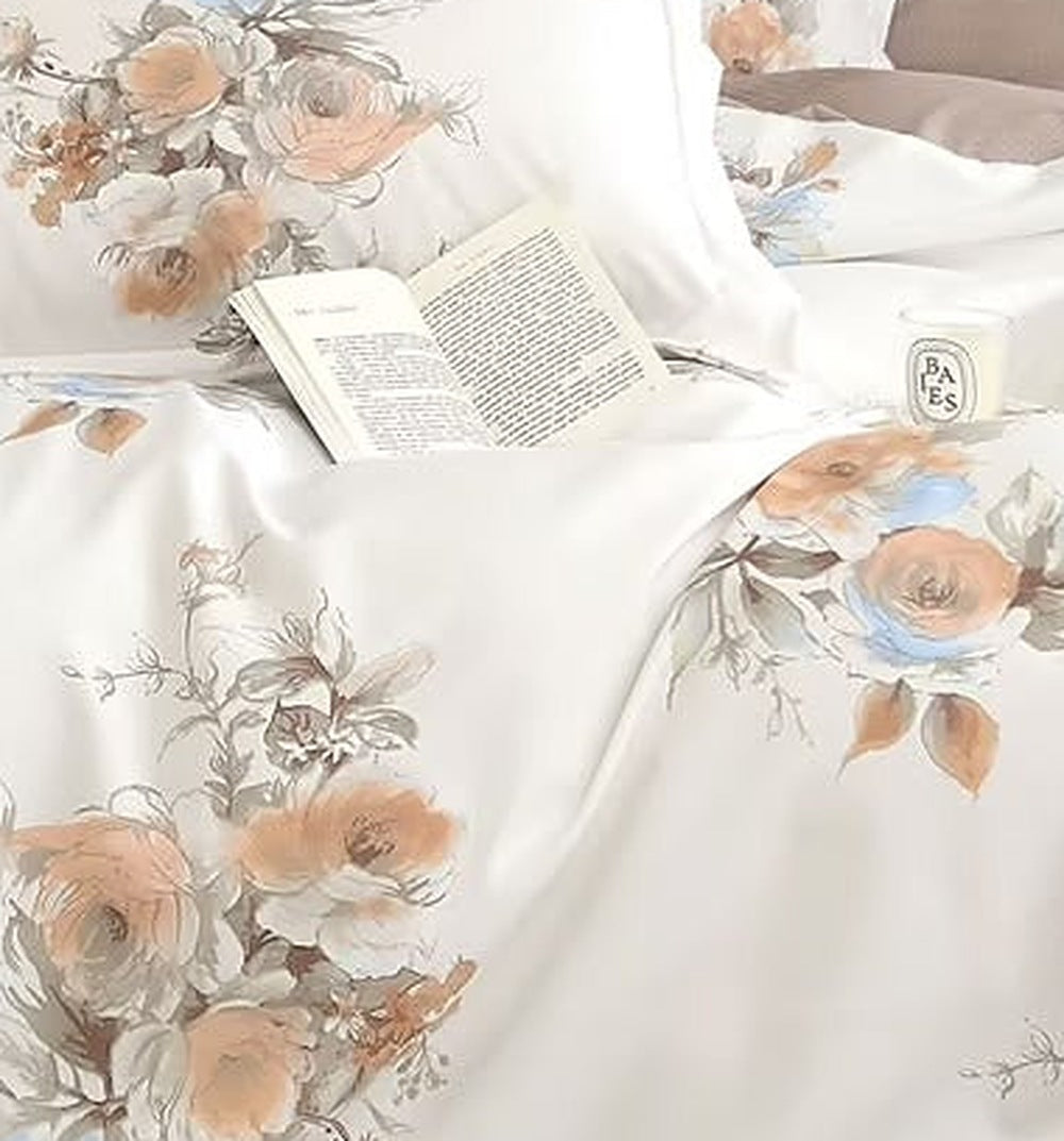 Pêche - Parure de lit 6 pièces, 100 % coton