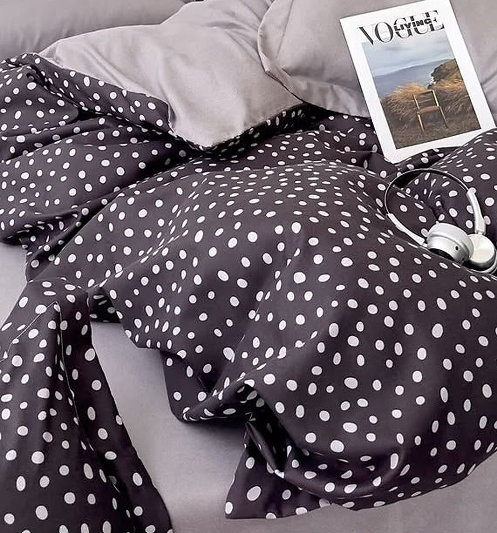 Pois - Parure de lit 6 pièces, 100 % coton