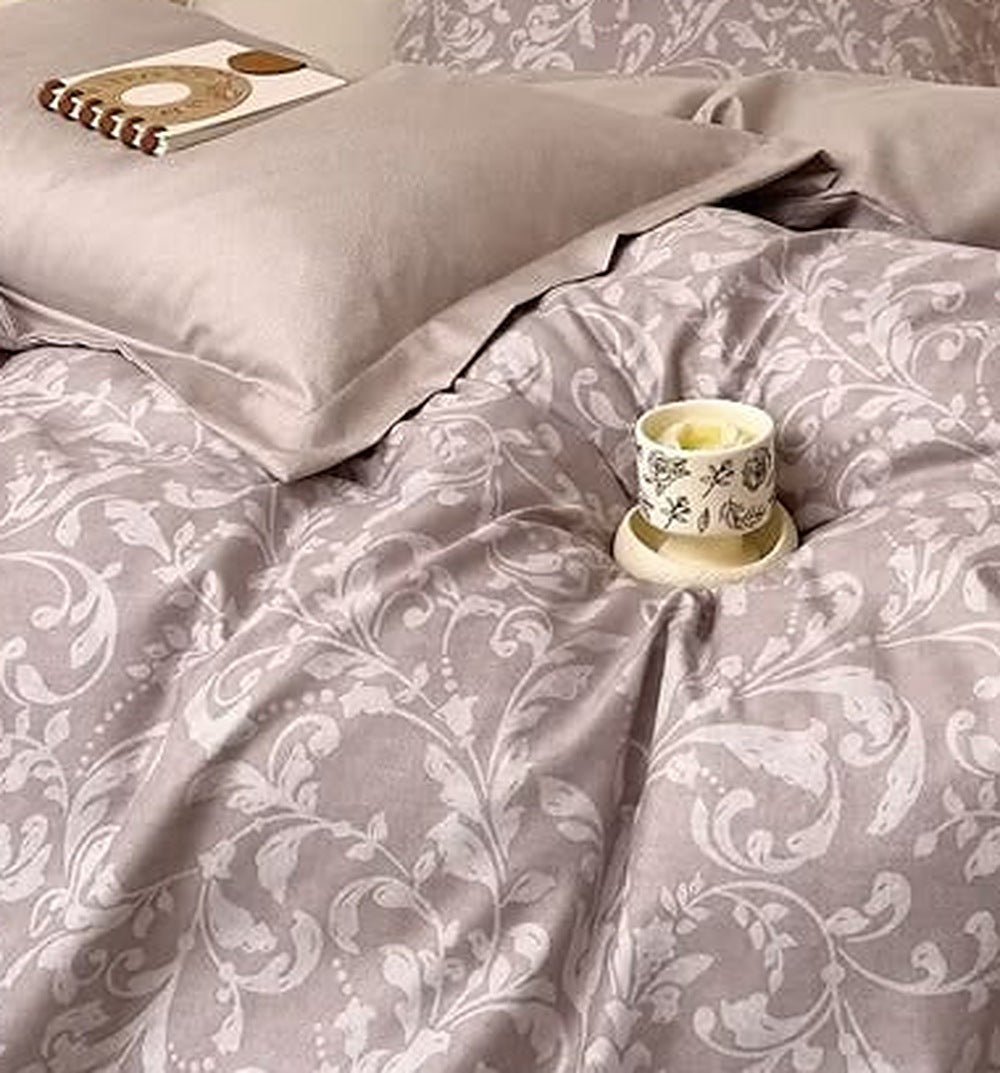 Brocart - Parure de lit 6 pièces, 100 % coton