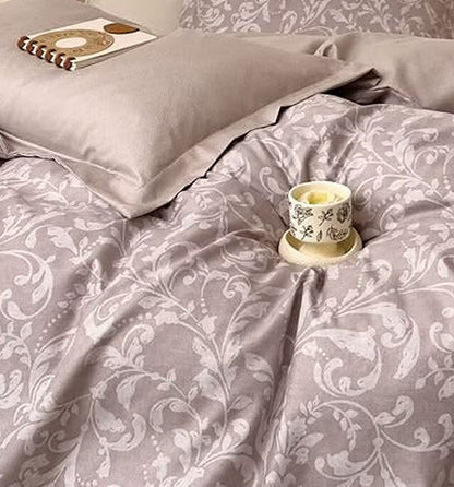 Brocart - Parure de lit 6 pièces, 100 % coton
