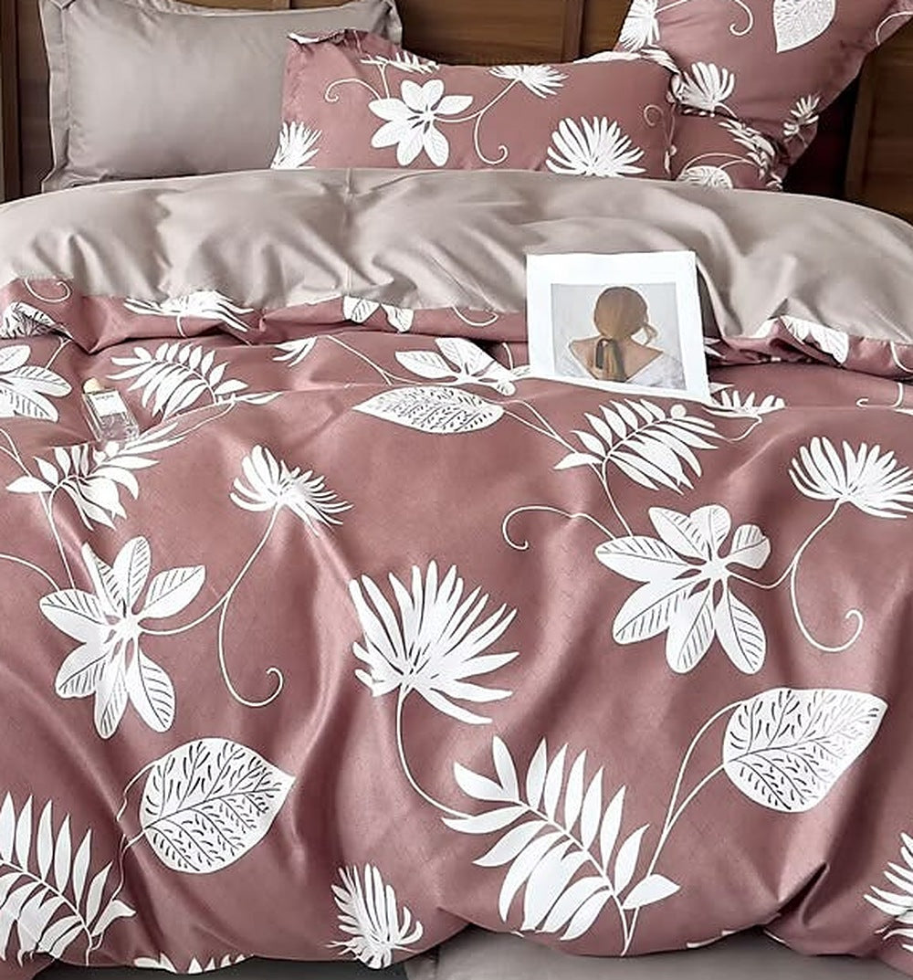 Hibiscus - 6-teiliges Bettwäsche-Set, 100 % Baumwolle