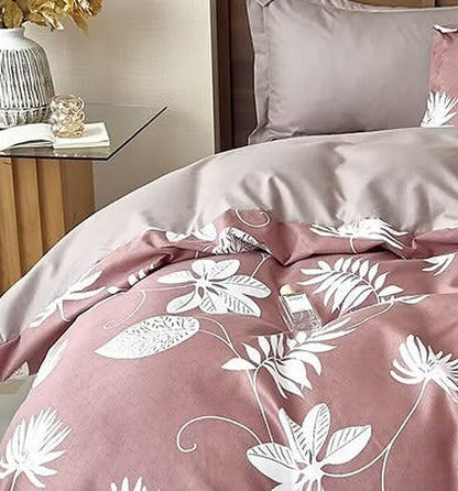 Hibiscus - 6-teiliges Bettwäsche-Set, 100 % Baumwolle